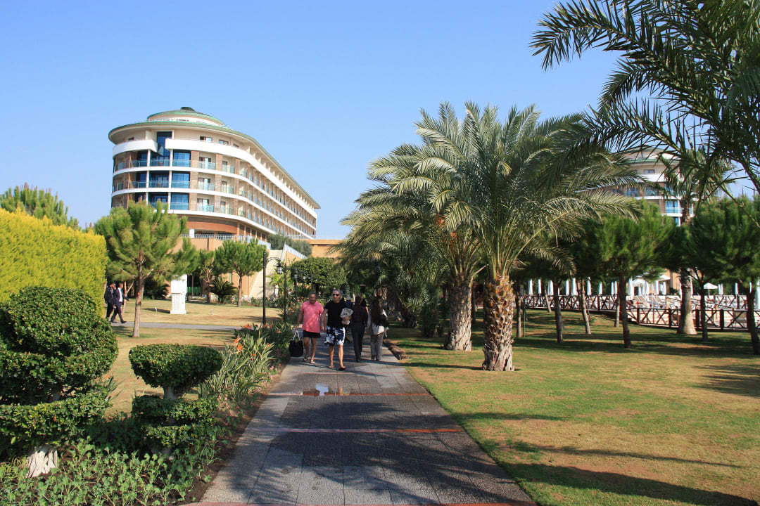 Blick auf das Hotel Voyage Belek Golf & Spa