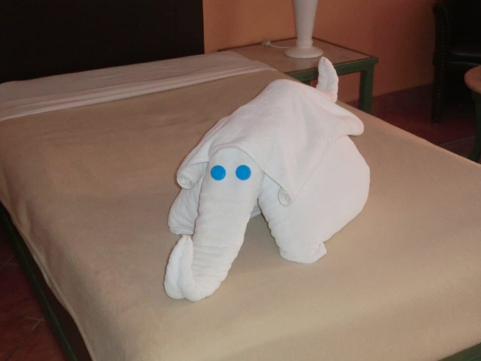Kleine Aufmerksamkeit vom Personal Arabia Azur Resort