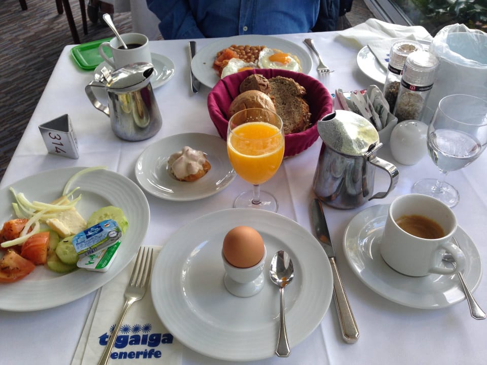 Frühstück Hotel Tigaiga