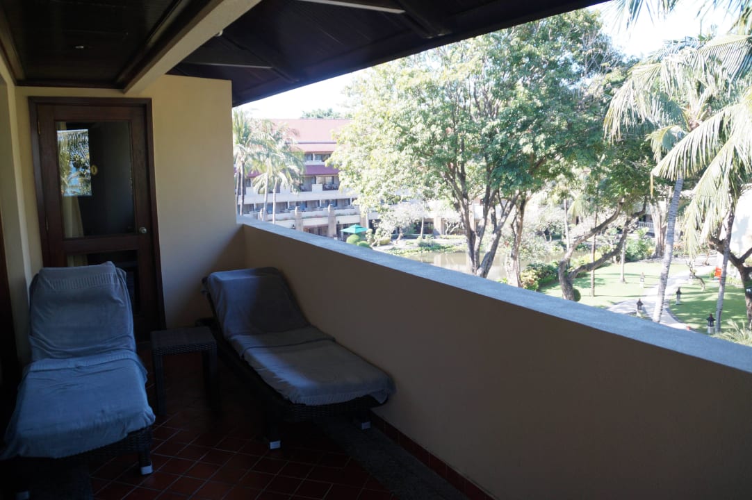 Balkon der Uluwatu-Suite InterContinental Bali Resort