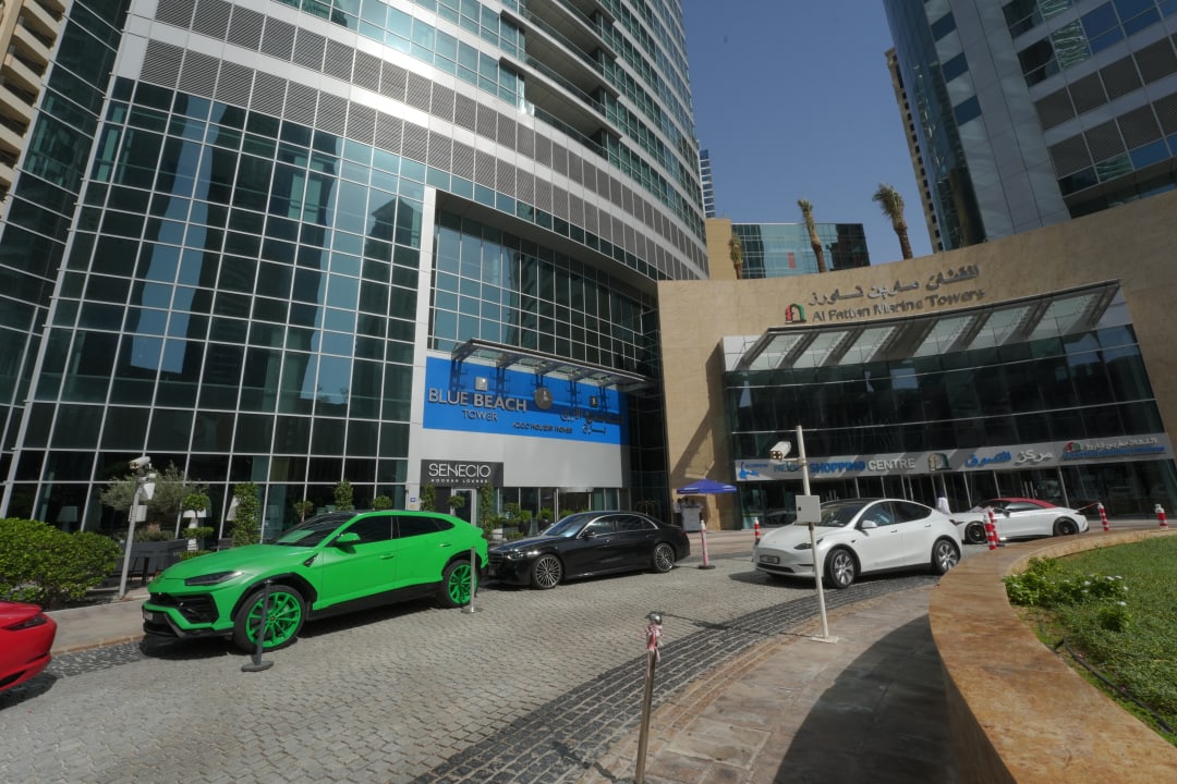 Außenansicht Blue Beach Tower The Walk JBR