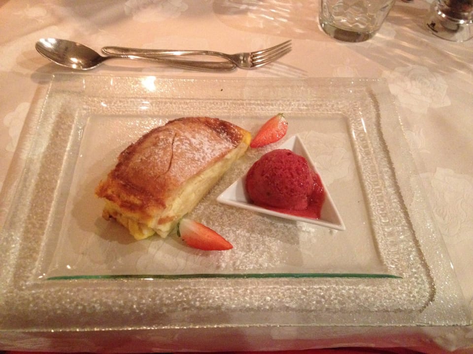 Feines Dessert  Panoramahotel Himmelreich