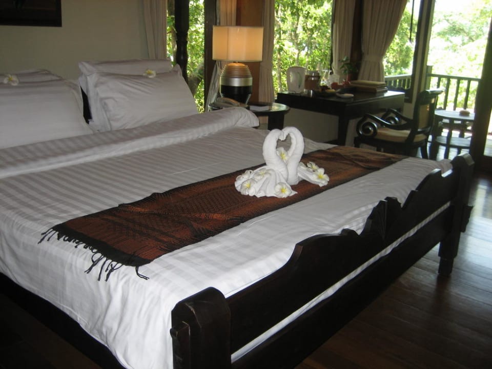 Schlafbereich Panviman Resort Koh Phangan