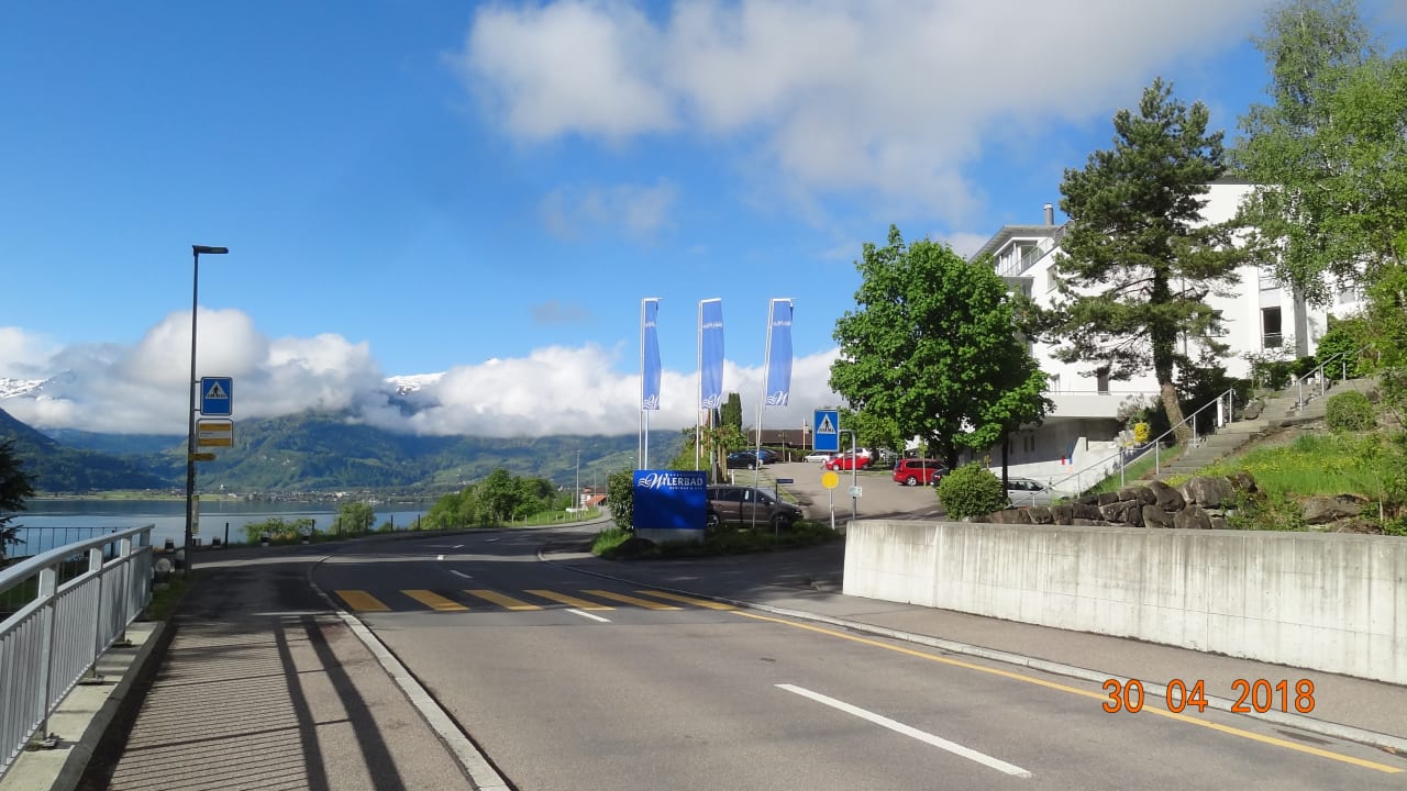 Einfahrt Seehotel Wilerbad