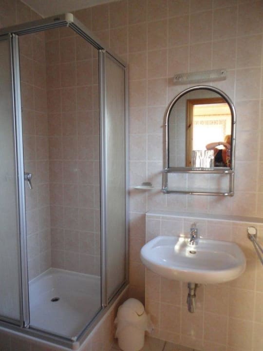 Badezimmer Gasthaus Pension Kleine blaue Maus