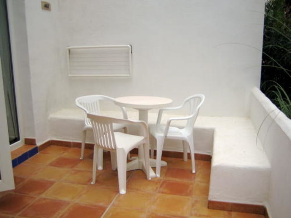 Zimmerterrasse Cala Llenya Resort Ibiza