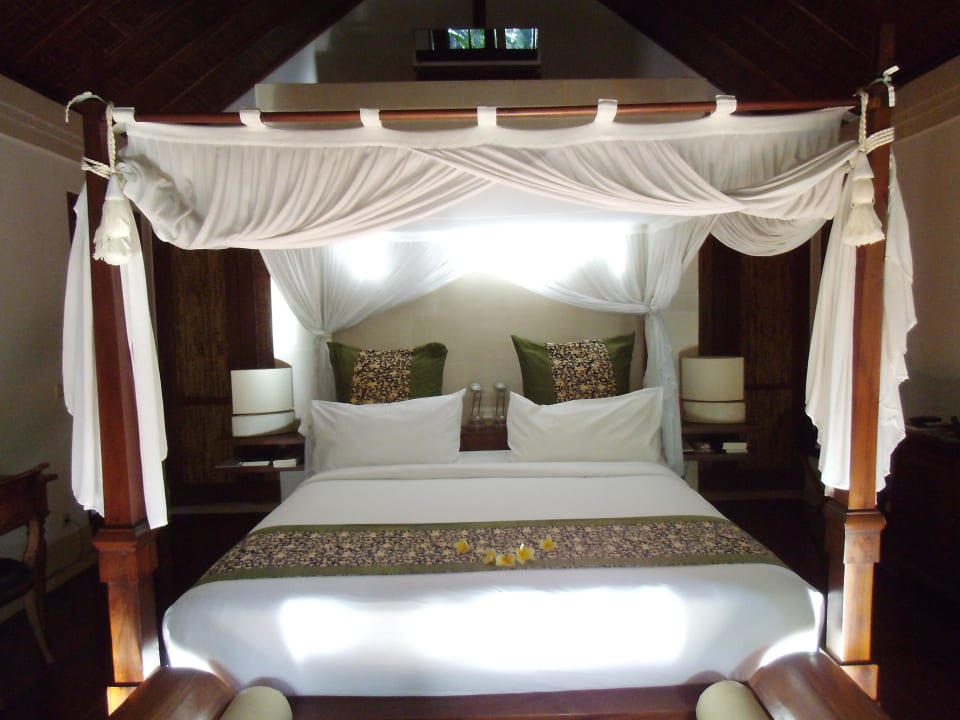 Bett mit Moskitoschutz Jamahal Private Resort & Spa