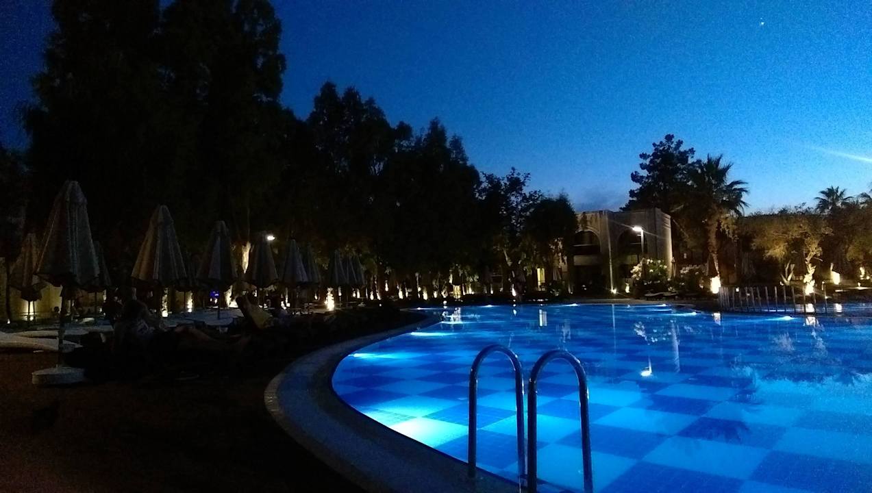 Pool at night Asteria Venus Didim