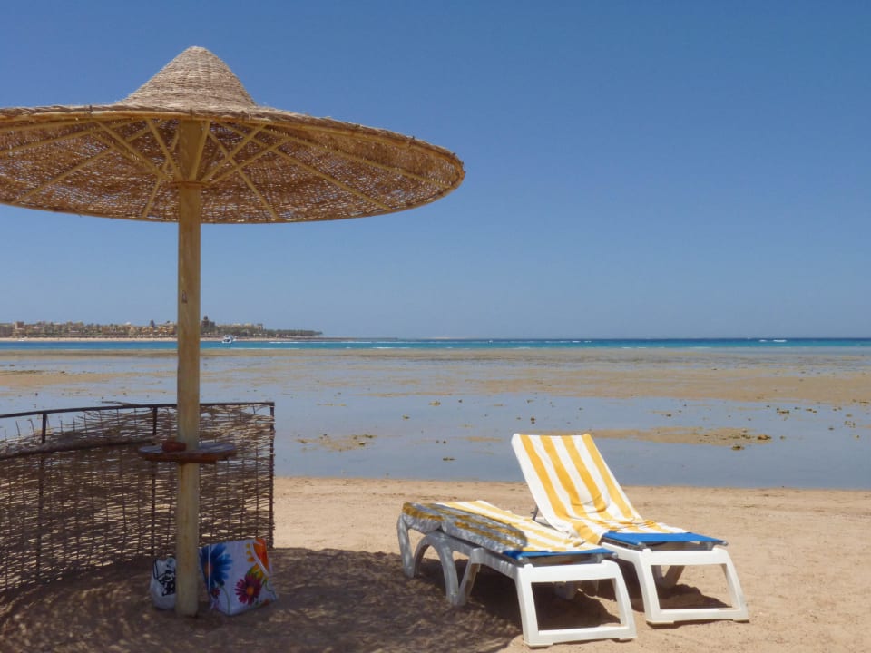 Makadi beach_durante la bassa marea Stella Garden Resort & Spa, Makadi Bay