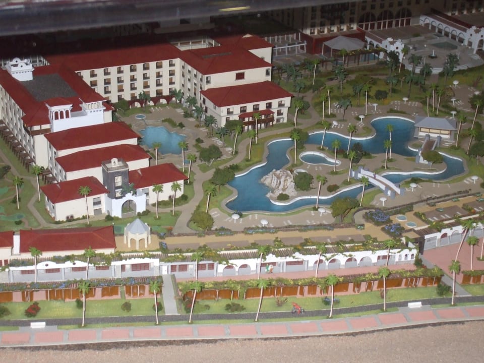 Modell der Anlage  Lopesan Costa Meloneras, Resort & Spa