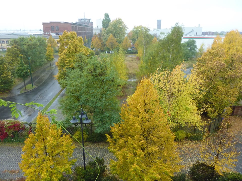 Blick vom Balkon Best Western Hotel Windorf
