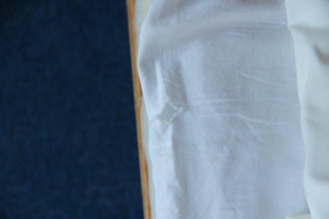 Löscher in der Bettwäsche Royal Park Hotel & Aqua park