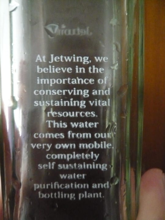 Ohne Worte der Geschmack dieses Chlor-Wassers  Hotel Jetwing Beach