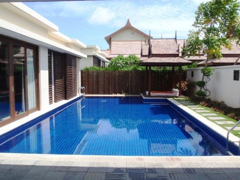 Der private Pool der Luxus-Villa Hotel Pullman Sanya Yalong Bay