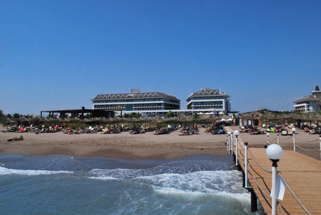 View from pier Sherwood Blue Belek