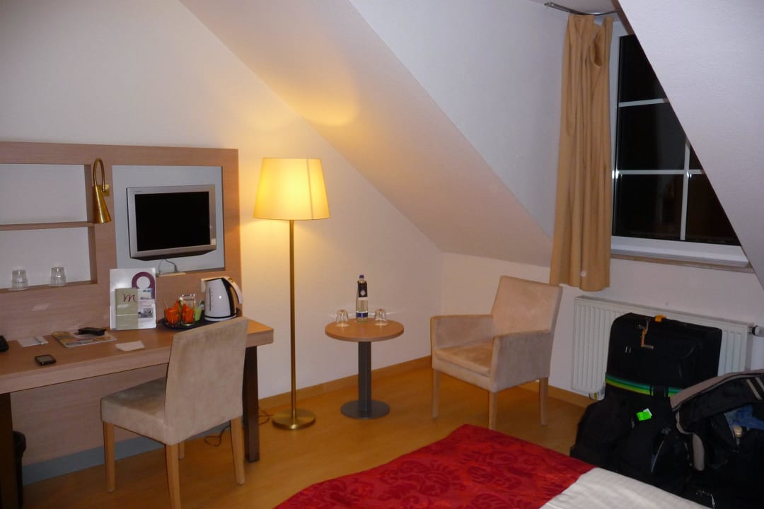 Blick vom Bett AKZENT Hotel Aufkirchen