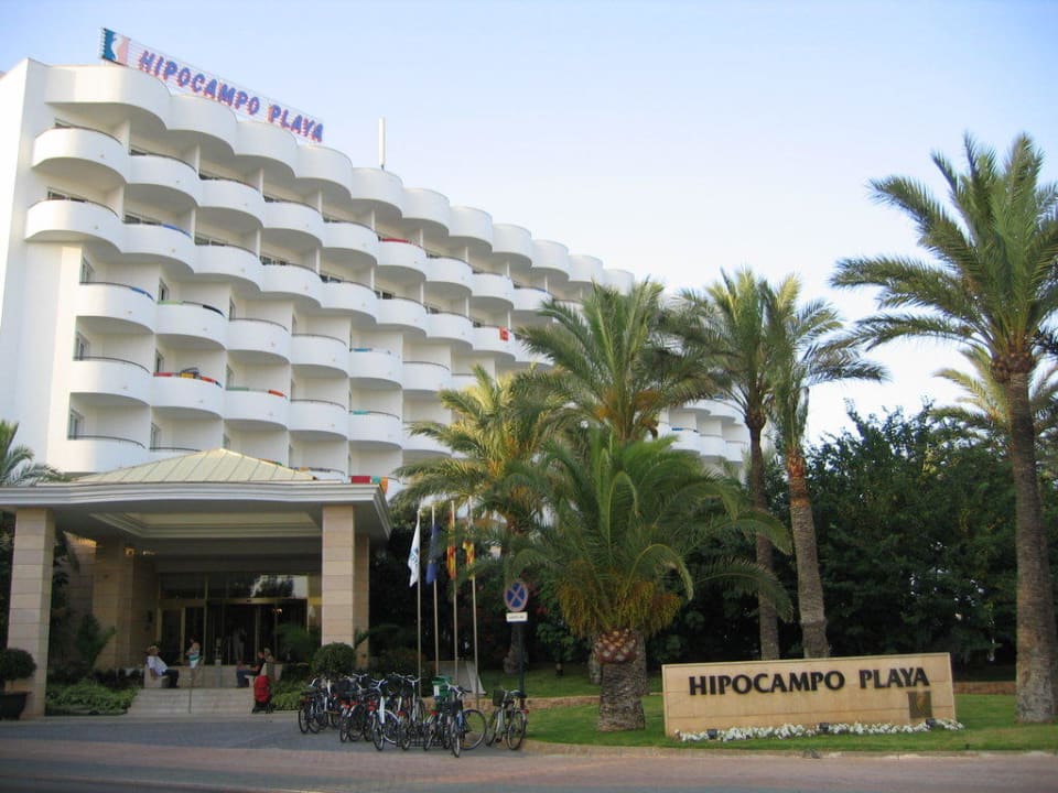 Hoteleingang Hipotels Hipocampo Playa