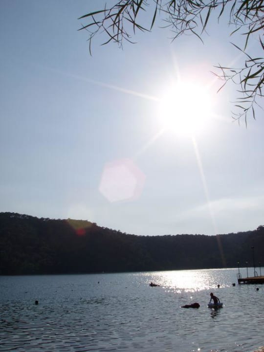 Die Bucht am Abend Hotel Meri