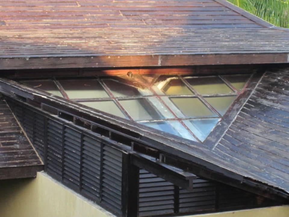 Glasdächer von 2 Bädern Hotel Bay of Bengal Resort