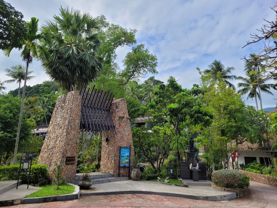 Gartenanlage Panviman Resort Koh Phangan