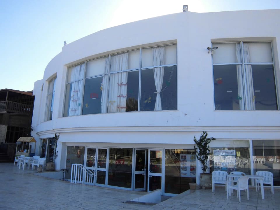Hintereingang und Lobby des Hotels Djerba Sun Beach Hotel & Spa