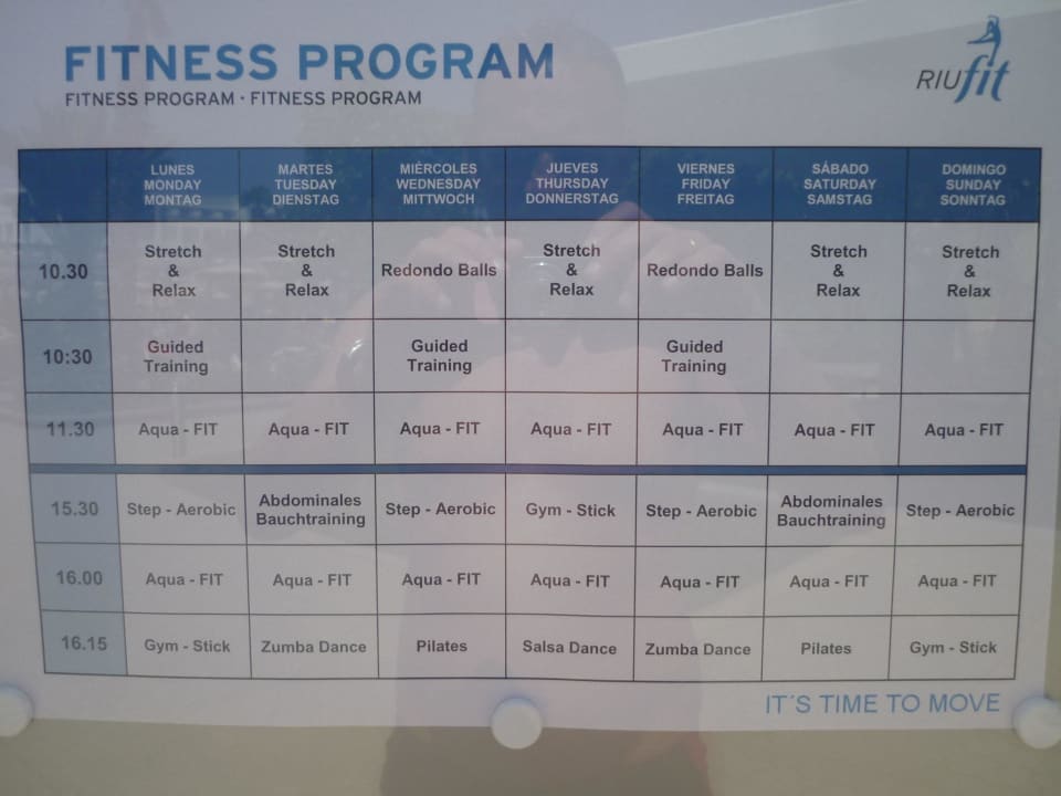 RIU-Fit-Plan Hotel Riu Gran Canaria