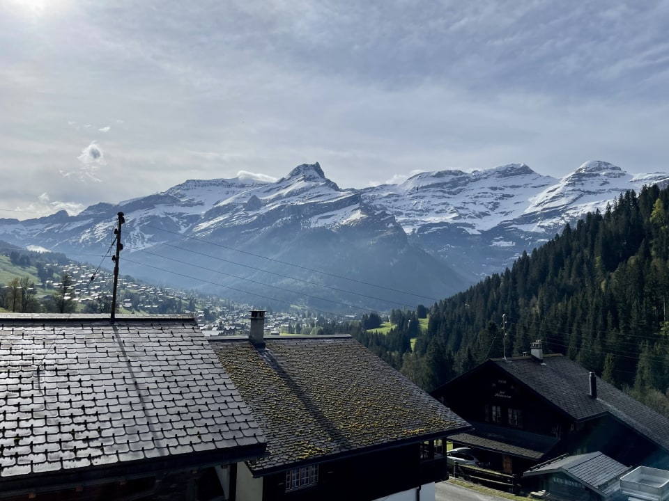 Ausblick Historic Hotel du Pillon
