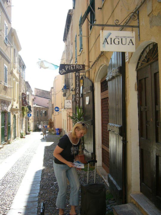 Hoteleingang Hotel Aigua