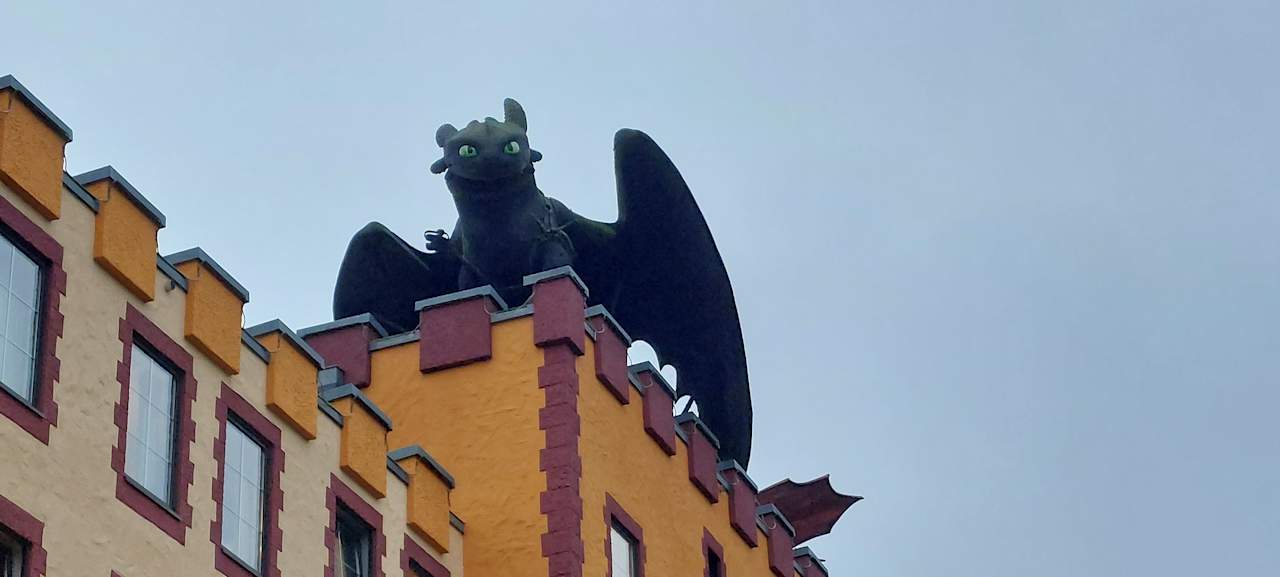 Außenansicht Heide Park Abenteuerhotel