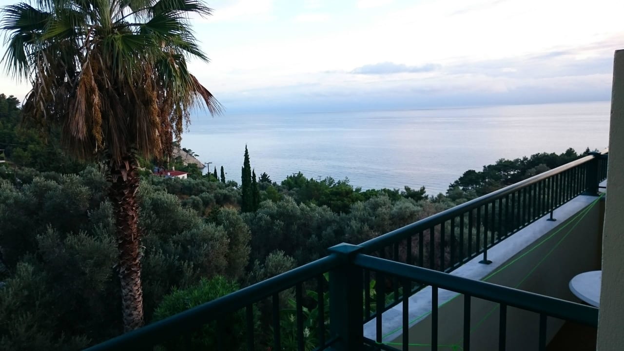 Sehr schöner Blick auf´s Meer Hotel Kalidon Panorama