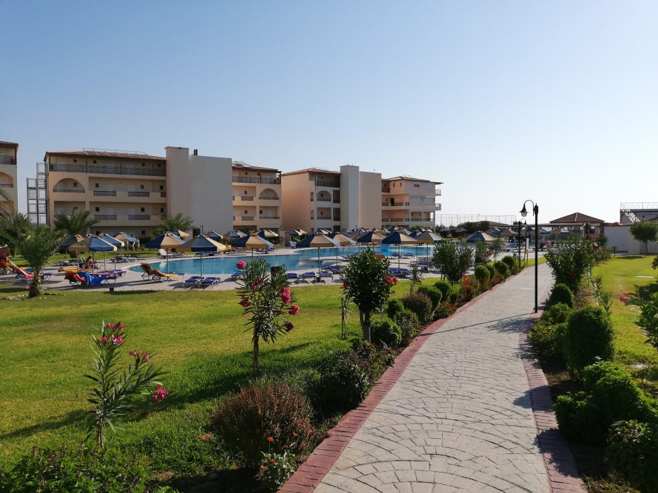 Gartenanlage Myrina Beach Hotel