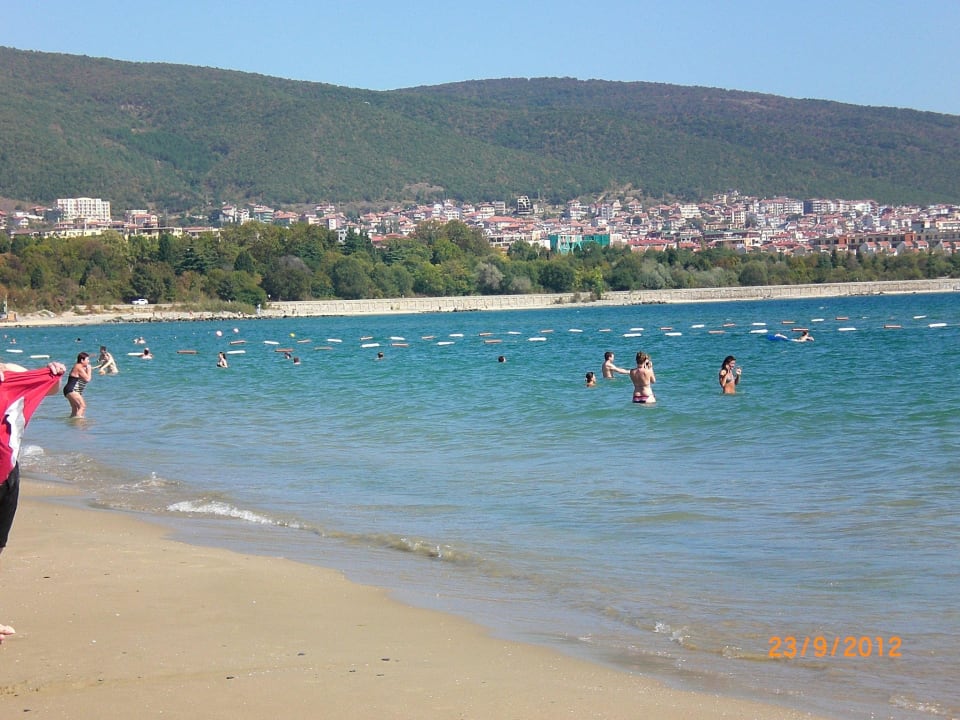 Strandabschnitt vorm otel Imperial Palace Hotel