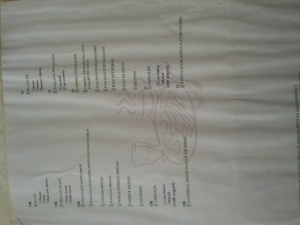 Frühstück Villa Serena