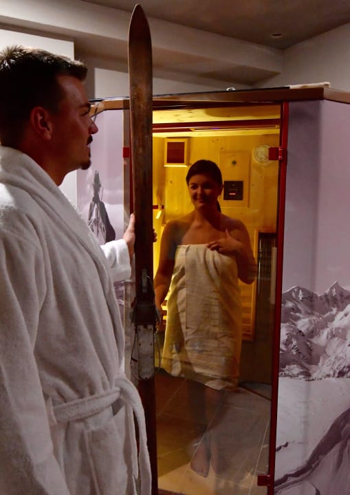 Infrarotkabine für 2 Personen Pension Sonnenhof