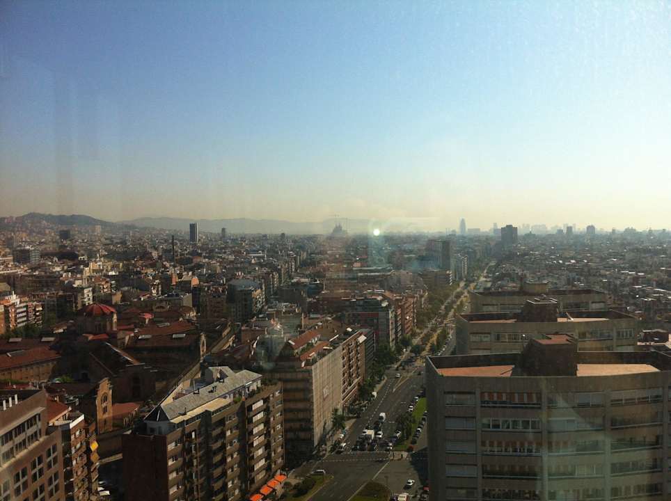 Ausblick beim Frühstück Hotel Torre Catalunya