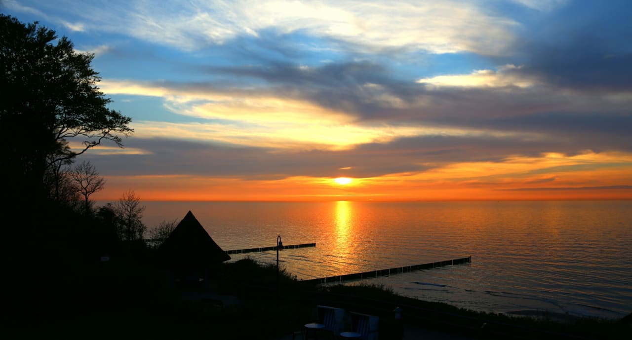 Ausblick Hotel Nienhäger Strand