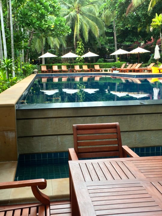 Schöner gepflegter Pool Palita Lodge