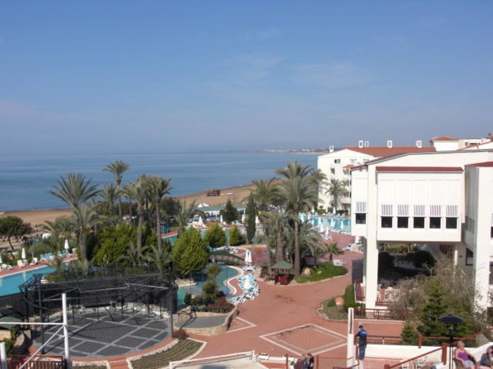 Blick von unserem Zimmer PALOMA Perissia