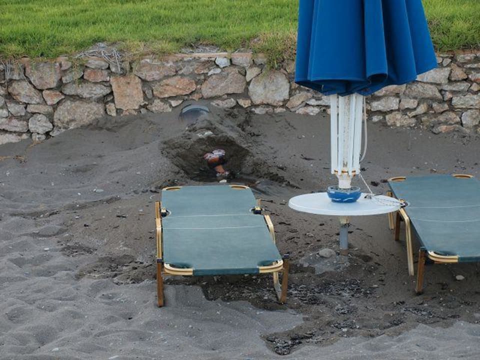 Das Fäkalienrohr undicht Olympos Beach Hotel