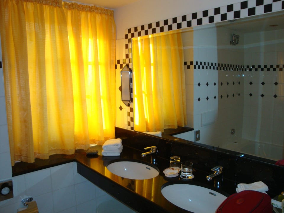 Badezimmer Landhaus an de Dün Garni