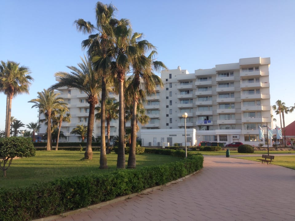 Blick vom Park Hipotels Mercedes