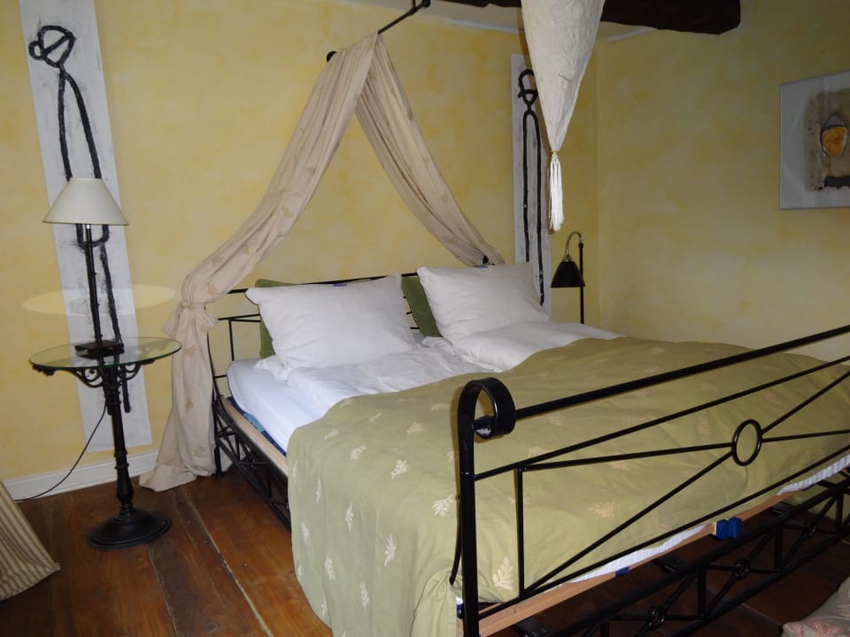 Und hier kann man schön schlafen Hotel Kunsthaus