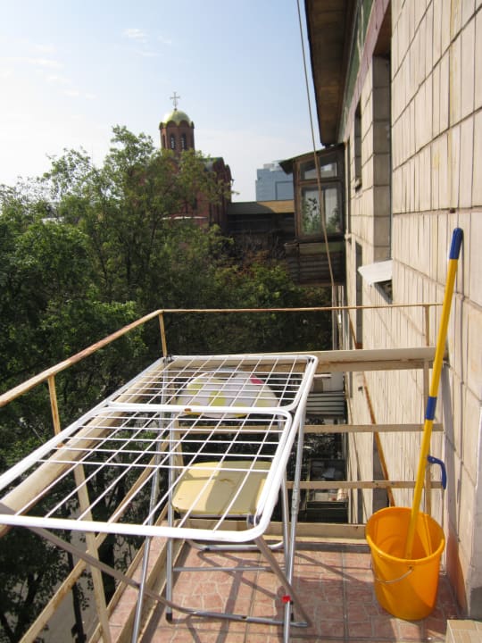 Blick vom Balkon auf das "Goldene Tor" Apartment Best Kiev on Golden Gates