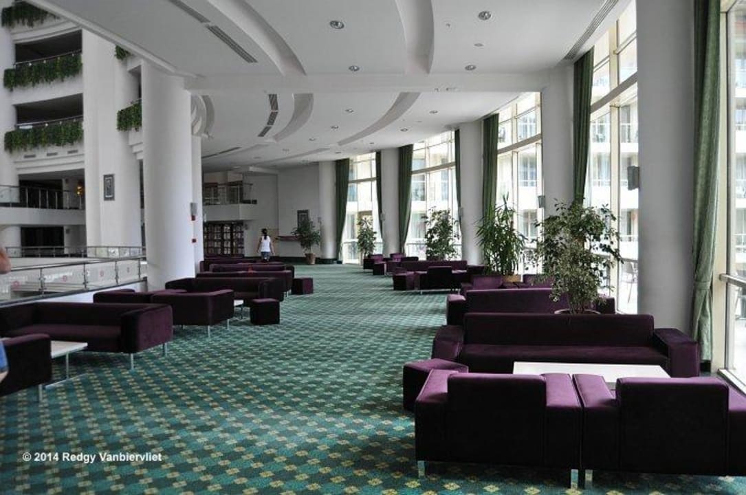 At the lobby bar with terras for smokers Akra Kemer