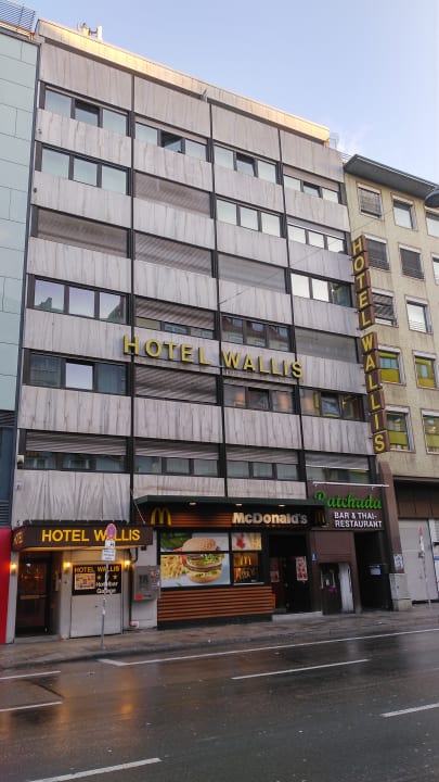 Außenansicht Hotel Wallis