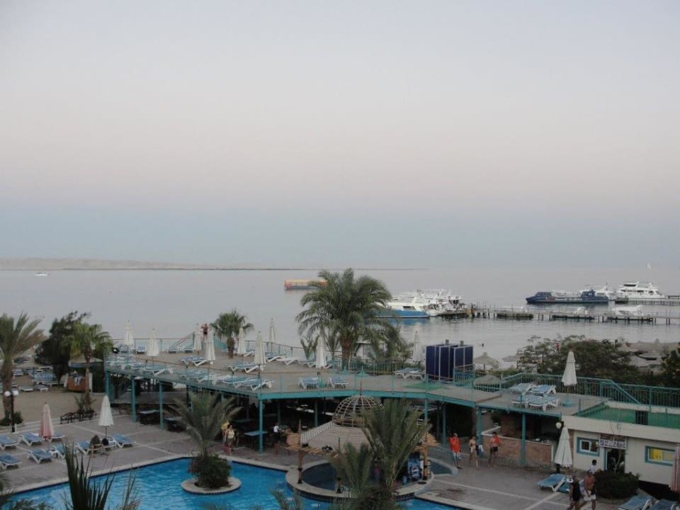 Ausblick vom Balkon Bella Vista Resort Hurghada