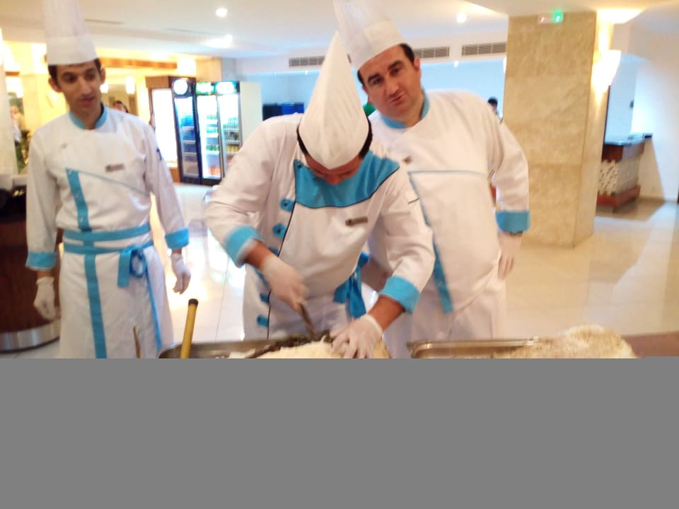 Fisch mit Salzkruste Saphir Resort & Spa