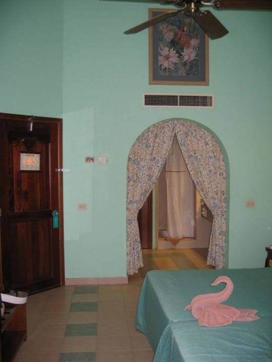 Zimmer mit Blick Richtung Bad Hotel Riu Tequila