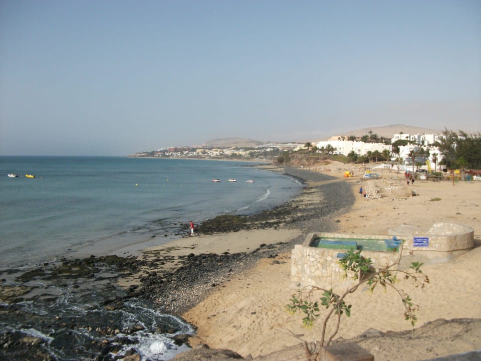 Vom Plateau des Strandes SBH Costa Calma Beach Resort