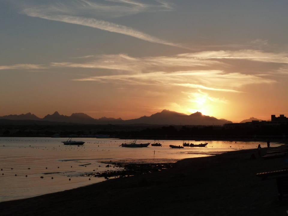 Abend an der Promenade Grand Makadi